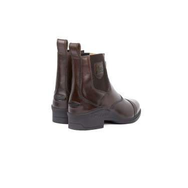 Boots Cuir fermeture éclair Saturn femme B Vertigo Marron foncé Boots Cuir fermeture éclair Saturn femme B Vertigo Marron foncé