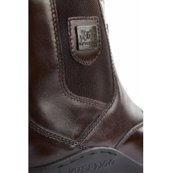 Boots Cuir fermeture éclair Saturn femme B Vertigo Marron foncé Boots Cuir fermeture éclair Saturn femme B Vertigo Marron foncé