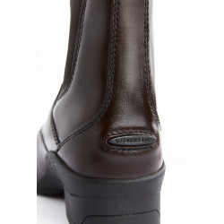 Boots Cuir fermeture éclair Saturn femme B Vertigo Marron foncé Boots Cuir fermeture éclair Saturn femme B Vertigo Marron foncé