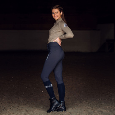 Dames winterlaarzen met lamswollen voering Mercury B Vertigo Zwart