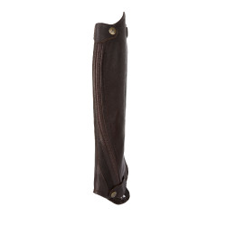 Mini-Chaps en cuir Cosmos B Vertigo Marron foncé Mini-Chaps en cuir Cosmos B Vertigo Marron foncé