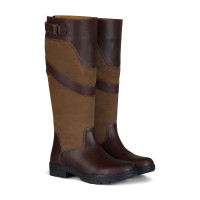 Bottes imperméable campagne femme Waterford Horze Marron foncé / marron foncé Bottes imperméable campagne femme Waterford Horze Marron foncé / marron foncé