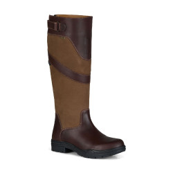 Bottes imperméable campagne femme Waterford Horze Marron foncé / marron foncé Bottes imperméable campagne femme Waterford Horze Marron foncé / marron foncé
