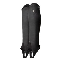 Mini-chaps cuir pour adolescents Ronda Horze Noir Mini-chaps cuir pour adolescents Ronda Horze Noir