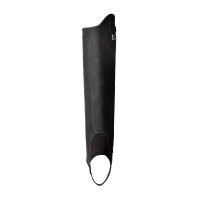 Leren mini-chaps voor tieners Ronda Horze Zwart