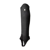 Leren mini-chaps voor tieners Ronda Horze Zwart