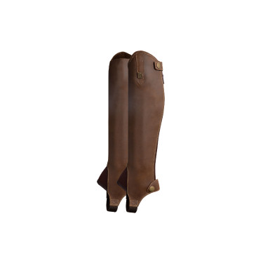 Leren mini-chaps voor tieners Ronda Horze Leren mini-chaps voor tieners Ronda Horze