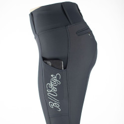 Rijlegging met riemlussen Gia dames B Vertigo Donker marineblauw Rijlegging met riemlussen Gia dames B Vertigo Donker marineblauw