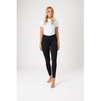 Collant d'équitation fond intégral avec silicone Madison femme Horze Noir Collant d'équitation fond intégral avec silicone Madison femme Horze Noir