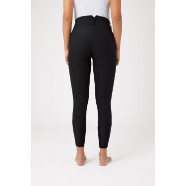 Lichte broek met rekbare leren kniestukken Angelina dames Horze Lichte broek met rekbare leren kniestukken Angelina dames Horze