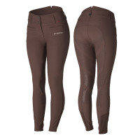 Pantalon d'équitation thermique Fond Intégral Silicone Tiffany femme B Vertigo Chocolat Marron Pantalon d'équitation thermique Fond Intégral Silicone Tiffany femme B Vertigo Chocolat Marron