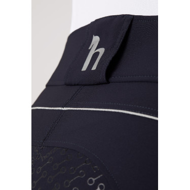 Paardrijbroek met hoge taille en volledig siliconen zitvlak Aubrey dames Horze Paardrijbroek met hoge taille en volledig siliconen zitvlak Aubrey dames Horze