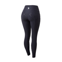 Pantalon à fond peau Désirée silicone et taille haute femme Horze Gris foncé Castle Rock Pantalon à fond peau Désirée silicone et taille haute femme Horze Gris foncé Castle Rock
