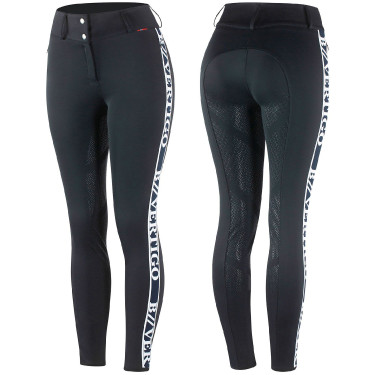 Functionele rijbroek met hoge taille en volledige siliconen grip Angelika dames B Vertigo Functionele rijbroek met hoge taille en volledige siliconen grip Angelika dames B Vertigo