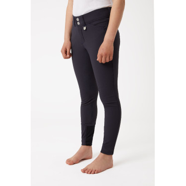 Rijbroek Grand Prix met volledige siliconen zit voor kinderen Horze Donkerblauwe peacoat