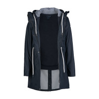 PU regenjas Emma dames B Vertigo Donker marineblauw PU regenjas Emma dames B Vertigo Donker marineblauw