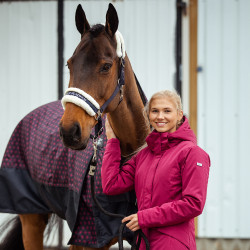 Dames winterjas Dana B Vertigo Bietenrood