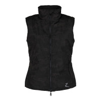 Gilet réfléchissant Camo Luminox pour femme Horze Noir / argent Gilet réfléchissant Camo Luminox pour femme Horze Noir / argent