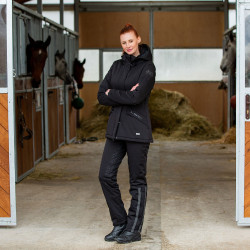 Thermische gewatteerde rijbroek Dana dames B Vertigo Zwart Thermische gewatteerde rijbroek Dana dames B Vertigo Zwart