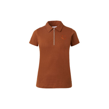 Polo Amy stretchkatoen korte mouwen dames Horze Polo Amy stretchkatoen korte mouwen dames Horze