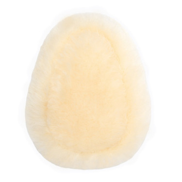 Pad pour collier de chasse Harleigh en mouton Horze Blanc cassé