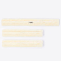 Ensemble de fourreaux de protection pour collier de chasse en fausse fourrure Narvik (3 pièces) Horze Blanc cassé