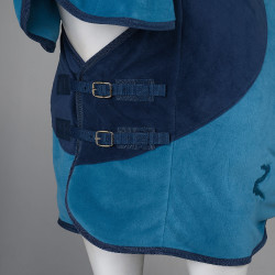 Couverture polaire avec couvre-encolure Turin Horze Bleu roi Couverture polaire avec couvre-encolure Turin Horze Bleu roi