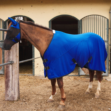 Couverture séchante rafraîchissant LIMITED EDITION Horze Bleu royal