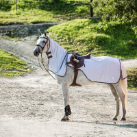 Anti-insectendeken om te paard te rijden Eira met afneembare hals Horze Grijs Anti-insectendeken om te paard te rijden Eira met afneembare hals Horze Grijs
