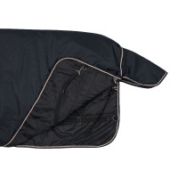 Buitendeken Glasgow 300 g pony Horze Donkerblauw Buitendeken Glasgow 300 g pony Horze Donkerblauw