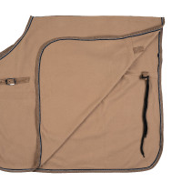 Zadeldeken fleece Kiel Horze Zwart Zadeldeken fleece Kiel Horze Zwart