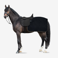 Couvre-reins couverture polaire Kiel Horze Noir