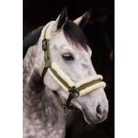 Licol Marquess avec doublure en fausse fourrure Horze Bleu Égée Licol Marquess avec doublure en fausse fourrure Horze Bleu Égée