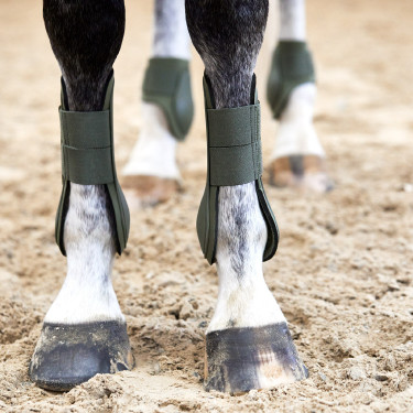 Adepto-beschermers Horze Kaki groene kever Adepto-beschermers Horze Kaki groene kever