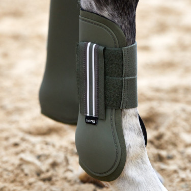 Adepto-beschermers Horze Kaki groene kever Adepto-beschermers Horze Kaki groene kever