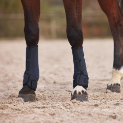 Neopreen gesloten peesbeschermers Horze Donker marineblauw