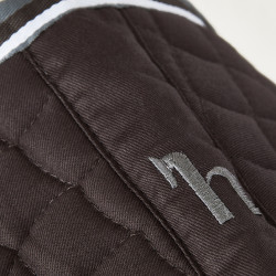 Tapis de selle mixte Adepto Horze Marron foncé Tapis de selle mixte Adepto Horze Marron foncé