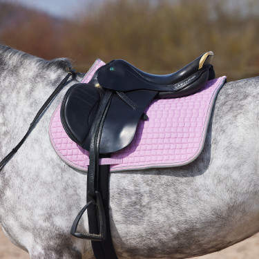 Tapis de selle mixte Adepto Horze Rose aube Tapis de selle mixte Adepto Horze Rose aube