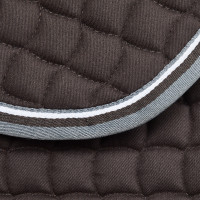 Tapis de selle de dressage Adepto Horze Marron foncé Tapis de selle de dressage Adepto Horze Marron foncé