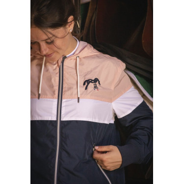 Blouson Pénélope Celecce Marine / rose Blouson Pénélope Celecce Marine / rose