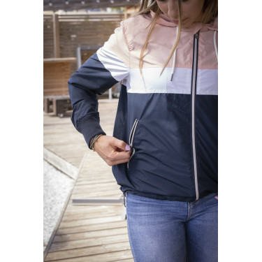 Blouson Pénélope Celecce Marine / rose Blouson Pénélope Celecce Marine / rose