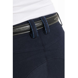 Pantalon Equithème Kim coton organique Bleu marine