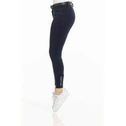 Broek Equithème Kim biologisch katoen Marineblauw