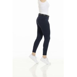 Broek Equithème Kim biologisch katoen Marineblauw