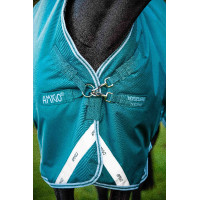 Couverture Horseware High Neck Amigo® Bravo 12 Original 250g 1200D Vert / aqua Couverture Horseware High Neck Amigo® Bravo 12 Original 250g 1200D Vert / aqua