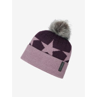 Bonnet pompon LeMieux Sasha Rioja Violet Bonnet pompon LeMieux Sasha Rioja Violet