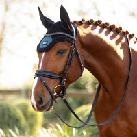 Vliegenmuts Rhone LeMieux Petrolblauw Vliegenmuts Rhone LeMieux Petrolblauw