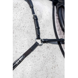 Collier de chasse avec martingale LeMieux Noir Collier de chasse avec martingale LeMieux Noir