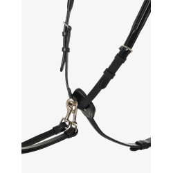Collier de chasse avec martingale LeMieux Noir Collier de chasse avec martingale LeMieux Noir