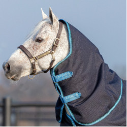 Halsstuk Horseware Amigo® Bravo 12 Original 150g 1200D Marine / turquoise Blauw Halsstuk Horseware Amigo® Bravo 12 Original 150g 1200D Marine / turquoise Blauw
